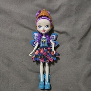 Enchantimals  Patter Peacock  Fantasy Animal Blue & Purple‎ Princess Small Mark